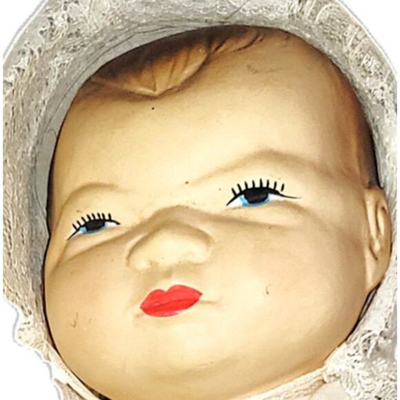 13" Adorable Snugable Vintage Bye Lo Reproduction Artisan Baby Doll - Picture 8 of 12